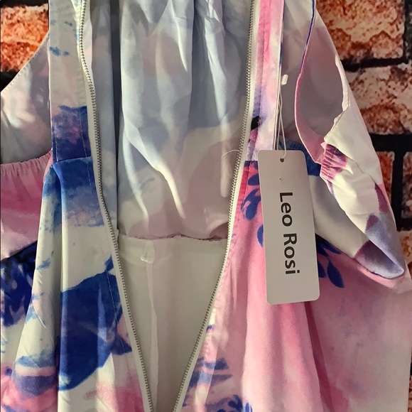 Leo Rosi Women's Sophie High Low Dress - Floral - Picture 7 of 9